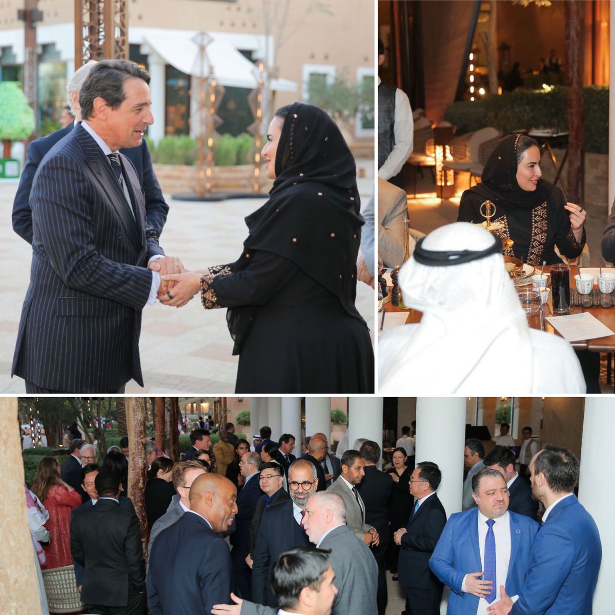 nunomathias's tweet photo. Delighted to join H.E. @Dalyahya Secretary General of Digital Cooperation Organization @dcorg for such an inspiring #Iftar with Saudi fusion @ResTakya in Diriyah. Ramadan Kareem 🌙 @Portugal_in_KSA https://t.co/oTtJ6RPLVq