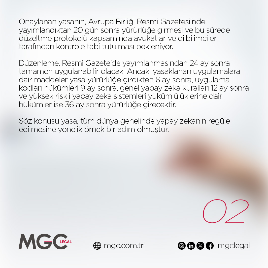 Avrupa Parlamentosu, Yapay Zeka Yasası’nı (AI Act) Kabul Etti
