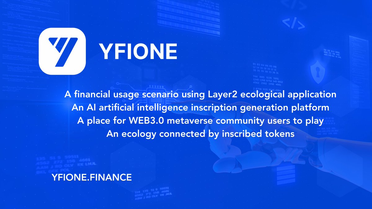 🚀 Dive into the Future of Finance with #YFIONE! 💫 Discover a platform that goes beyond mere transactions. With YFIONE, you unlock a world of financial innovation and empowerment. Let's shape the future of finance with us! Join the movement today. 🌟 #YFIONE #YFO 🚀