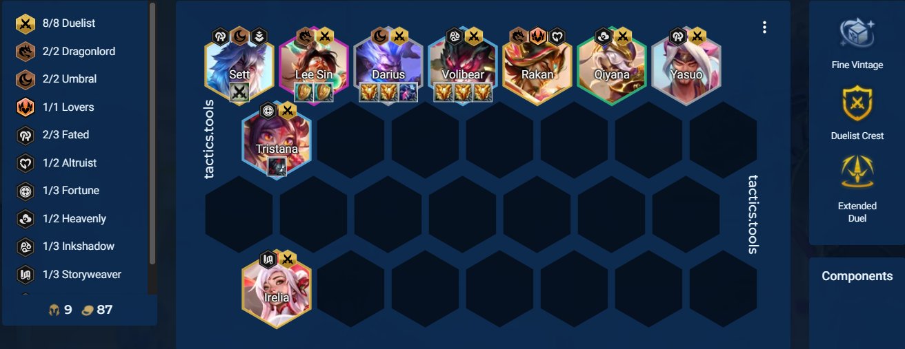 OolongTime on X: “#TFT Augment Tips: Fine Vintage This variation 
