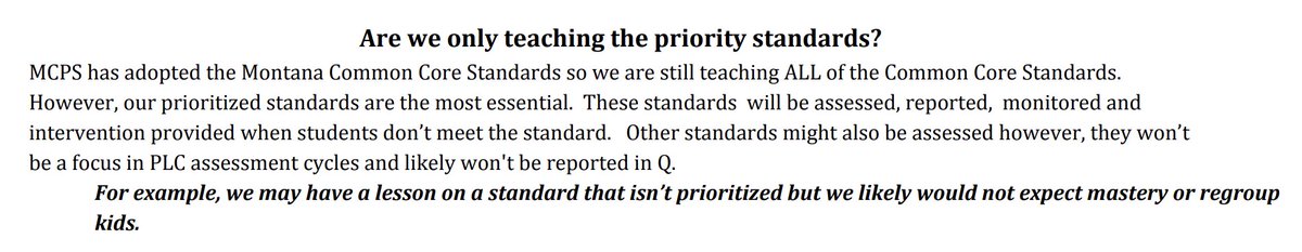 I love the way Missoula County Public Schools (@McpsMT) communicates the concept of priority standards to parents and other stakeholders 💯🫡🙌