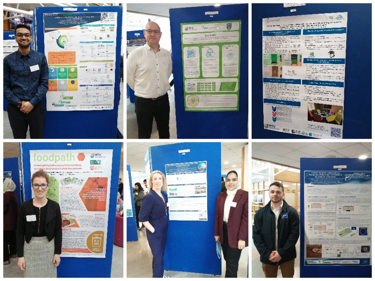 A great show case of @MTU_ie research @ESAI_Environ #environ2024, with a verity of oral and poster presentations taking place all day. Well done to all the students involved, some amazing work is taking place. 👏👏👏
