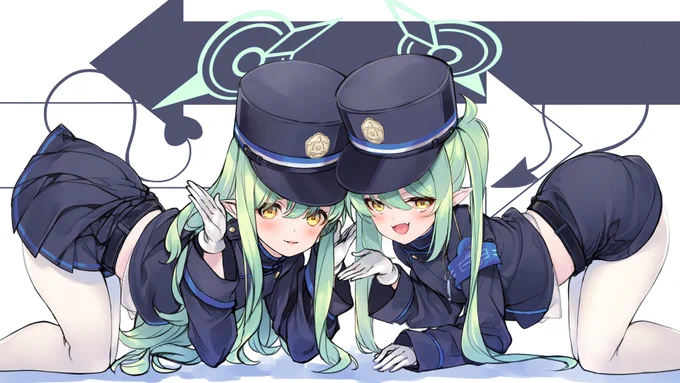 →シュポガキ←#ブルアカ #BlueArchive 