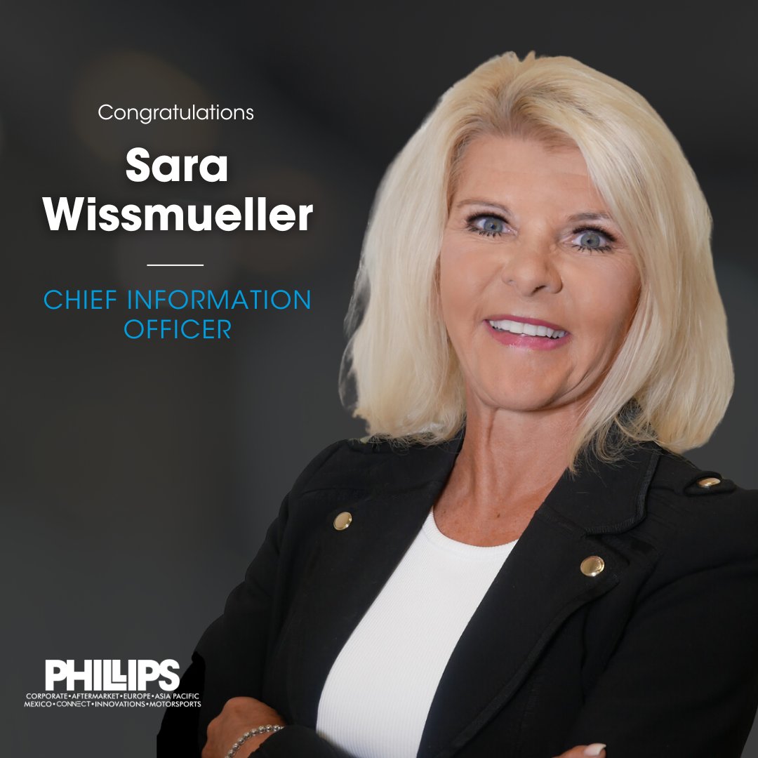 We are thrilled to announce Sara Wissmueller has been promoted to Chief Information Officer of Phillips Corporate. Read More: phillipsind.com/press-release/… #promotion #business #technology #innovation #trucking #IT #leadership