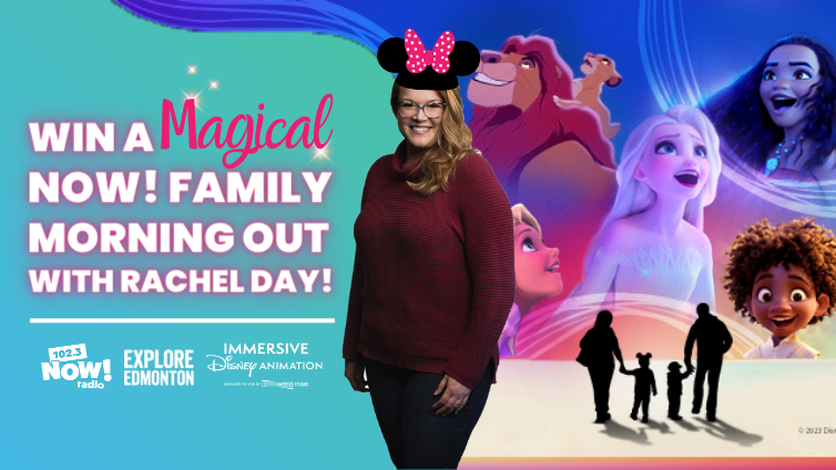 🚨Calling all kids of the NOW! family! 🚨 Rachel Day is thrilled to bits to join YOU & YOUR FAMILY at Immersive Disney Animation for a Magical Morning at the event on April 6th at 11am! ✨ Find full contesting details at: 1023nowradio.com Good luck!