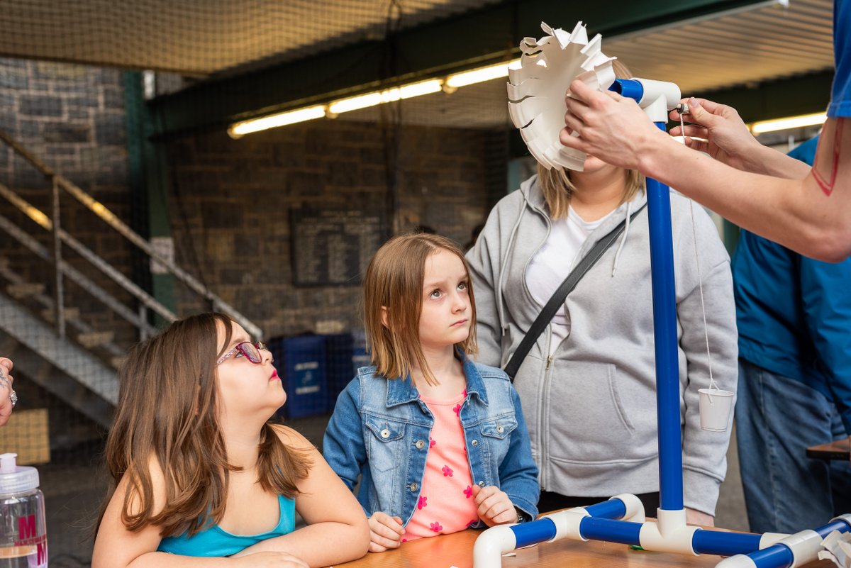 PSUAerospace's tweet photo. 🚁 ✈️  @PennState_VFS recently hosted the ninth annual STEM Rotor Day, an outreach event for K-12 students and their families! Check it out ⬇️ https://t.co/pIgCbULSvP