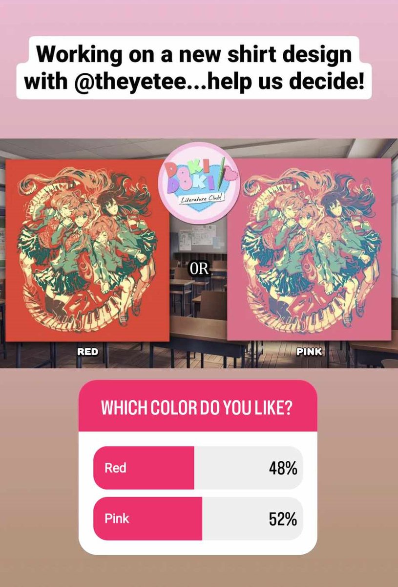 Posted the poll on our Instagram story as well and got similar results