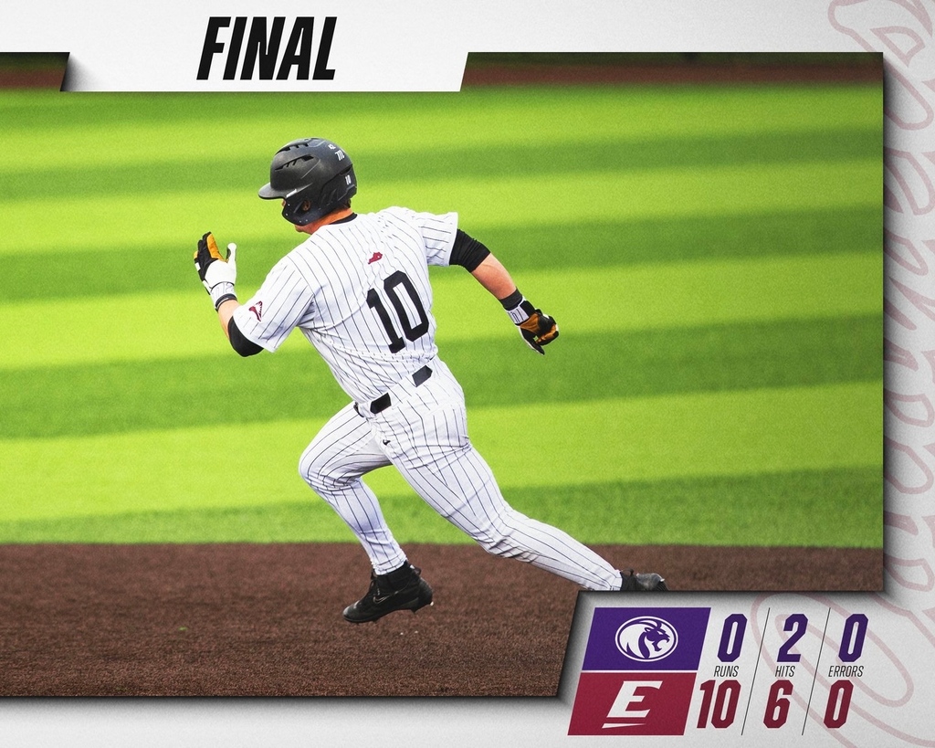 prospectdugout's tweet photo. ☀️ASUN Recap: @ekubaseball (5-1 ASUN record) swept North Alabama this weekend!

SP @nathanlaw25 shined with 7 IP 2 hits 0 runs 0 BB &amp; 6 K’s 🔥

RF Max Williams had 5 hits on 5 RBI’s &amp; a HR 👀

Next up: today vs Northern Kentucky 4pm
#NCAA #eku #collegebaseball #PDscouting #ASUN https://t.co/nZEldydXJq