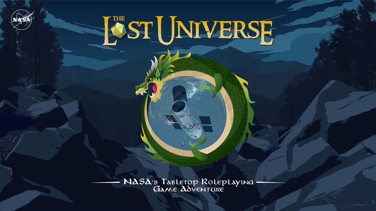 Calling all #TTRPG streamers: We recently released our first adventure, “The Lost Universe.” Anyone interested in streaming a campaign to @Twitch? go.nasa.gov/3UY6keA