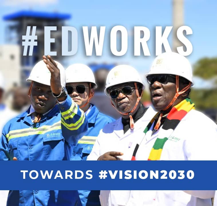 President ED Mnangagwa has thrust Zimbabwe on a developmental path since 2018 and after winning a second term, he says more developments would be unveiled in all parts of country.  #edworks #edhuchie #edcares #eddelivers #edworkstowardsvision2030