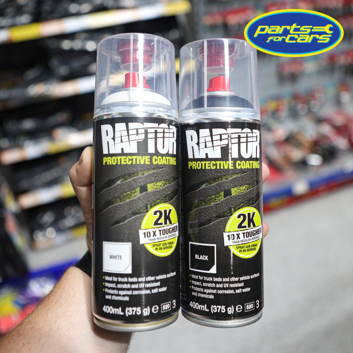 The perfect heavy-duty under-body protection, Raptor Bed Liner! A very durable under-body protection, available in black, white &amp; tintable.

See the range here: bit.ly/3bPqVdM
☎️ Blanch - 01 897 9777⁣⁣
☎️ Rathgar - 01 490 9550⁣⁣
☎️ Greenhills - 01 409 0880⁣⁣