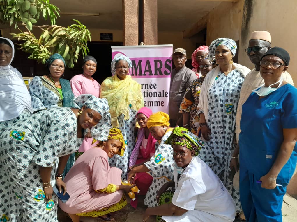 ONASR au service des plus démunis avec l'organisation d'une journée de Dépistage du cancer du sein et du col de l'utérus des femmes détenues à bolé ce jour 26Mars 2024. Personne n'est laissé de côté au Mali.
