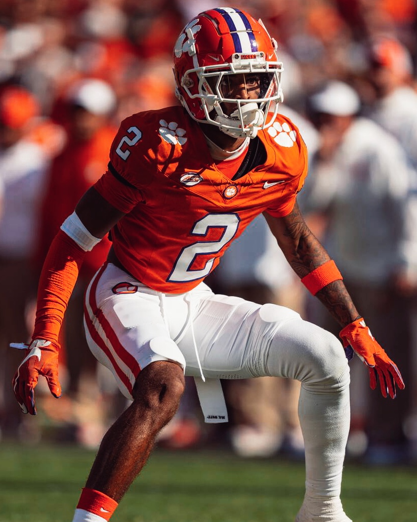 Clemson CB Nate Wiggins last season: 🐅 293 Coverage Snaps 🐅 1 TD Allowed 🐅 2 INTs | 4 PBUs 🐅 44.4 Passer Rating Allowed 🐅 83.9 Coverage Grade