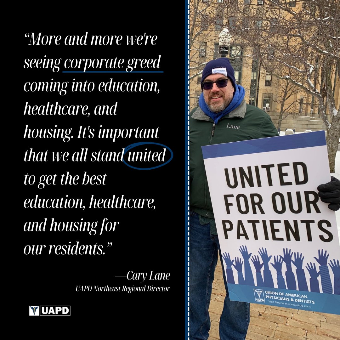 There's no room for corporate greed in healthcare ✊ Read full story here about the recent march for healthcare justice in NY: bit.ly/4ac17oc #1u #UAPDtakesaction #unionstrong #healthcare #solidarity #solidarityforever