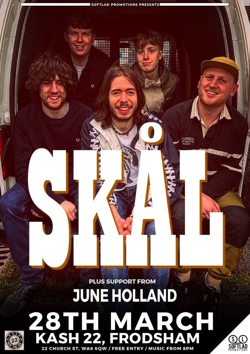 ICYMI. We’re back at @kash__22 this Thursday! @skalband_ & @juneholland_ Free Entry!!!! Get involved. @frodshamtc @CheshireLive @hmvChester @rawradiouk @rawradiouk