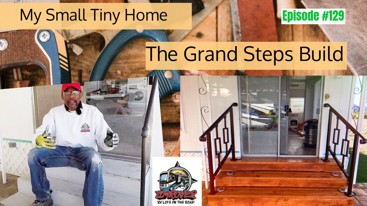 If you missed it......
Don't forget to check out my latest renovation on Casita de La Paz my small tiny home. In this episode I rebuilt the steps which is now the grand steps.  I hope this and other episodes will inspire you on your next project.    Enjoy!
youtu.be/VrfLGRwvIeY?si…
