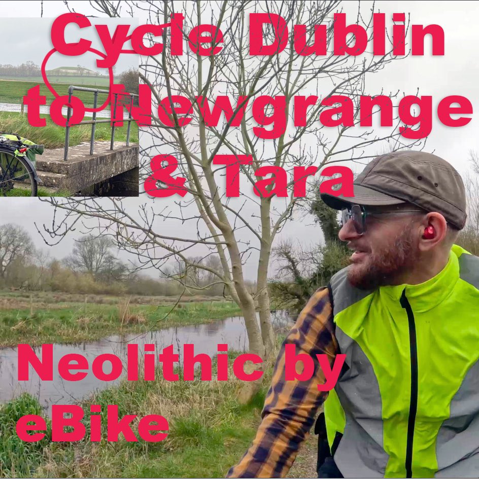andrewflood's tweet photo. Cycling from Dublin to #Newgrange via #Fourknocks &amp; back by #Tara - a 130km route mostly on quiet rural roads I did on Paddys day as part of my Cycling to the #Neolithic project of slow moving through the landscape 
https://t.co/wft3D6FDBf https://t.co/bdktkY0f21