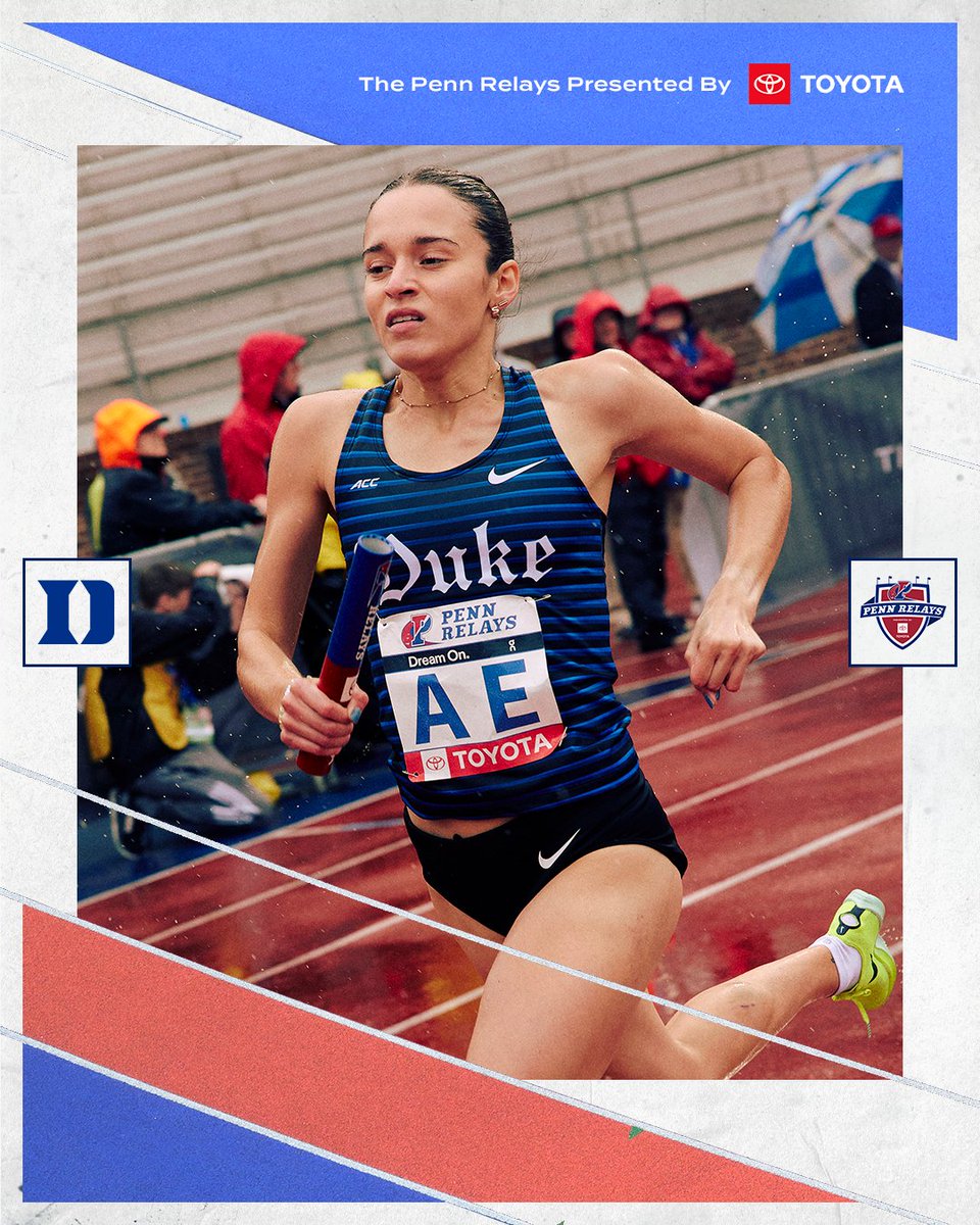 🚨𝗔𝗧𝗧𝗘𝗡𝗗𝗜𝗡𝗚🚨 The Blue Devils are headed back to the #2024PennRelays presented by @Toyota! 🎟️bit.ly/3HD7pk8