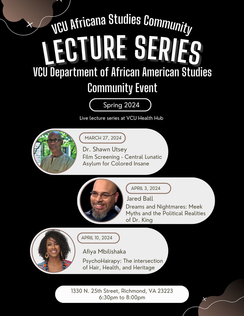 VCU AFAM tweet media