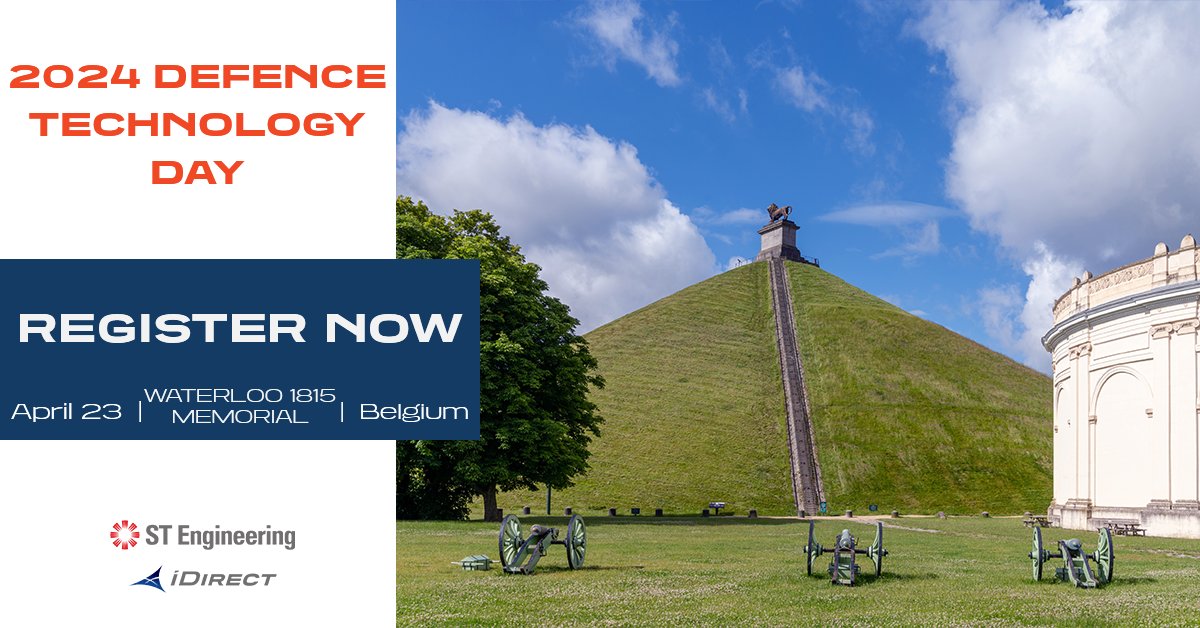 1 month away!

Register for our upcoming iDirect Defence Tech Day to discover:

- MilSatCom Innovations from Industry Experts
- Key European Program Updates
- Inspiring User Case Studies
- Demos & Exhibits from Learning Satcom Technology Providers

& more! bit.ly/3xbP9MV