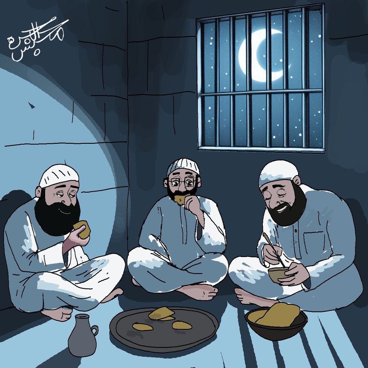 #سابع_رمضان_على_معتقلي_سبتمبر وهم بعيدين عن أهلهم وأحبائهم .. لا تنسوهم من دعائكم