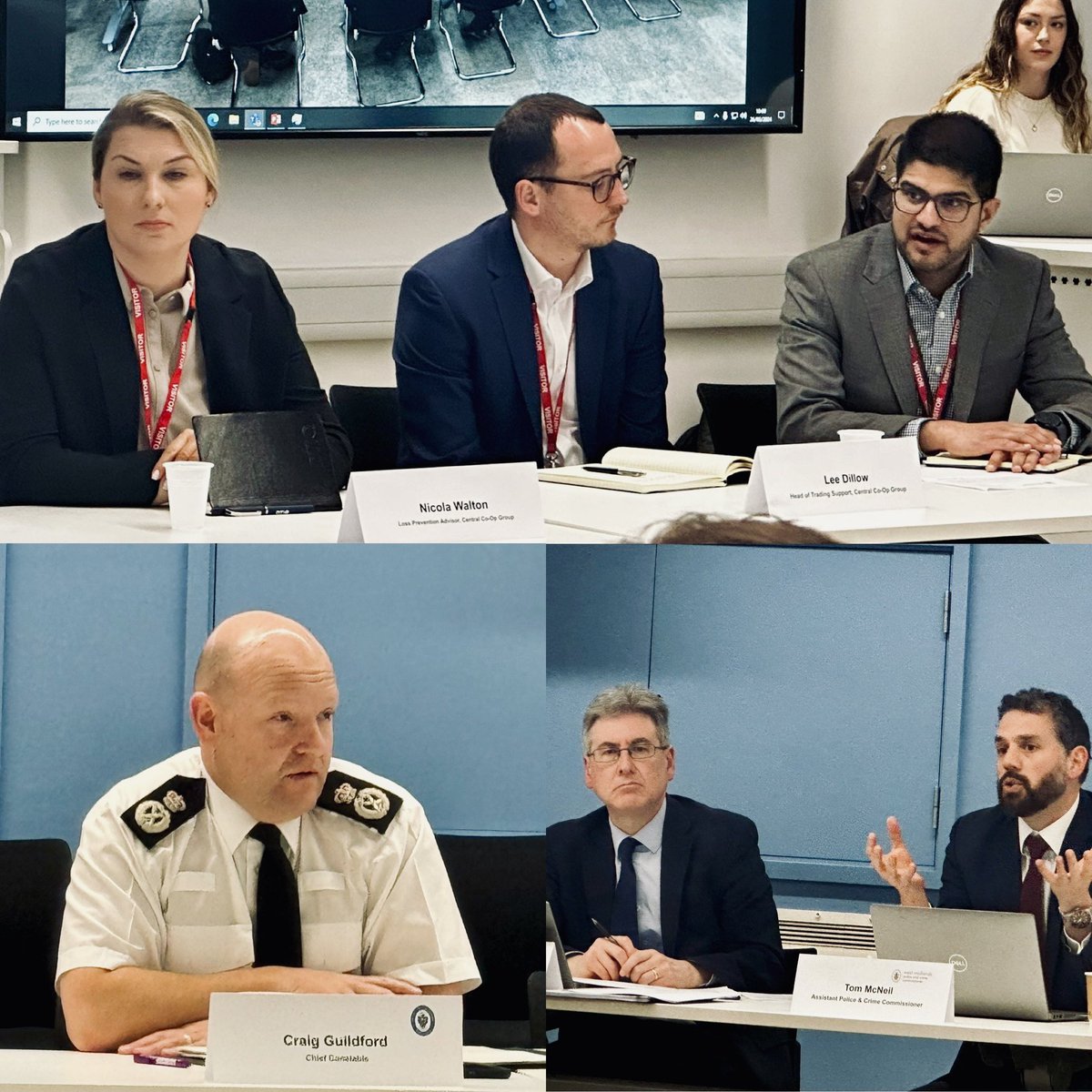 The shameful levels of retail crime and violence against shop workers needs serious attention. I invited @central_coop representatives to @WestMidsPCC’s strategic board, to ask the Chief Constable directly what @WMPolice are doing to fight these crimes. 1/3