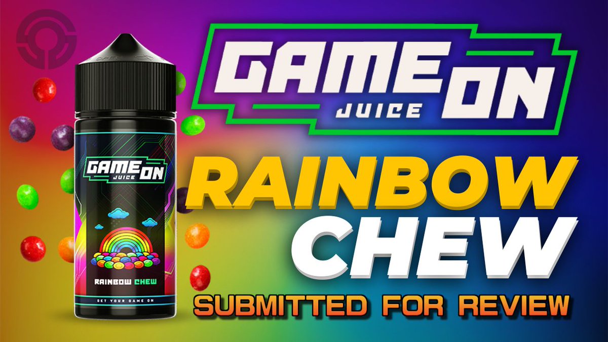 Check out @SoulOhm`s Latest Review Rainbow Chew from Game On Juice, Review Link Below >> youtu.be/MYRb9Hlya_M?si… @gameonjuice #soulohm #soulohmreviews #ukmadeeliquid #GAMEONJUICE #GETYOURGAMEON #GOJ #stoptheflavourban #vapereviewer #ukvapers #madeintheuk #ukvape