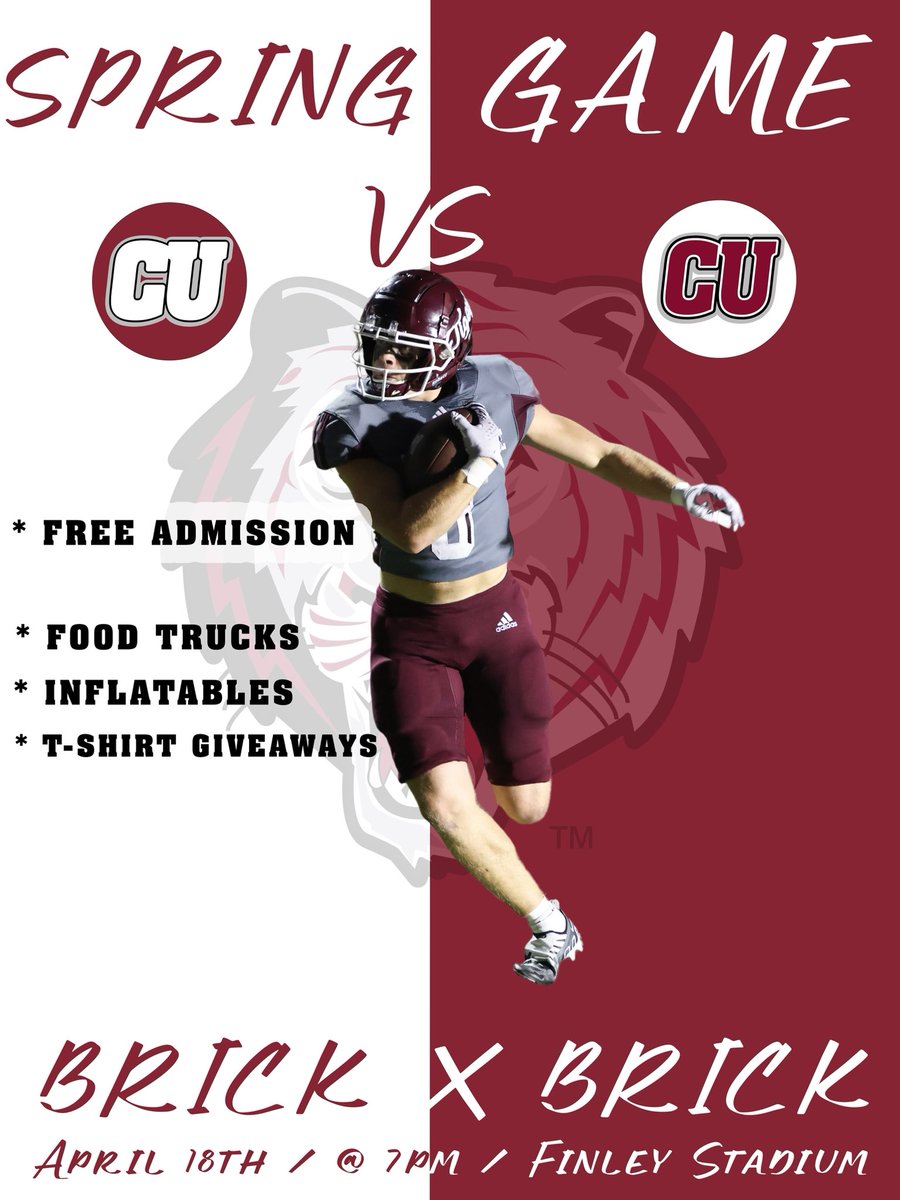 We hope to CU here April 18th!! 🐅 #BRICKXBRICK #LOCKIN