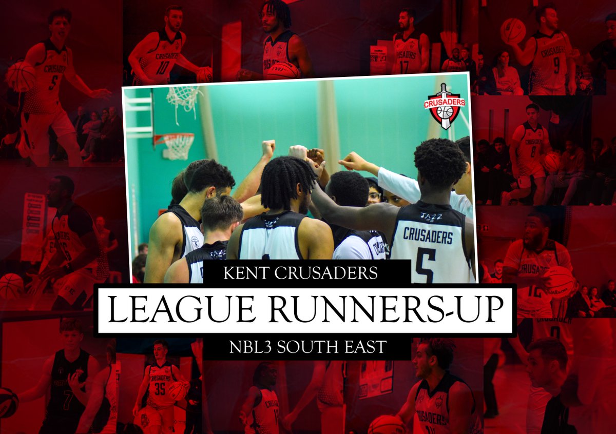 🏀 Kent Crusaders NBL3 - League Runners-Up❗ The mens side have secured a playoff spot after coming 2nd in the South East league with a record of 9-3. #WeAreCrusaders