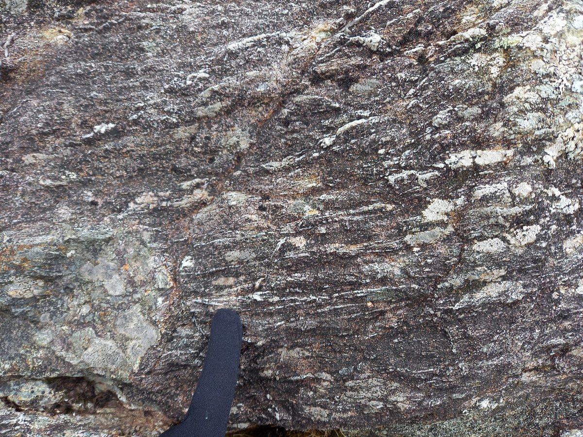 Mapping the rocks at the Glen Sannox today. @uofgges Arran Earth Sciences field class.  #Scottishgeology