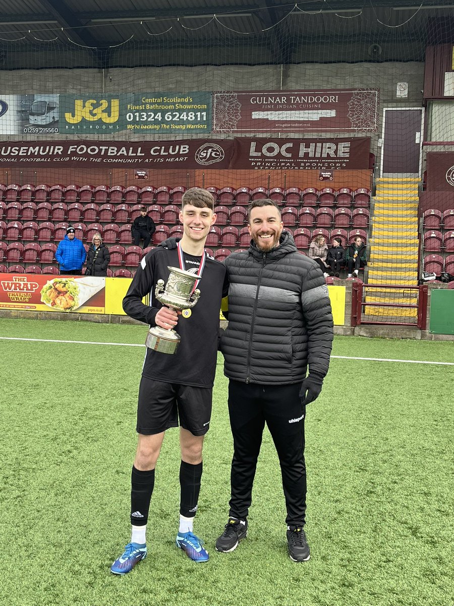 MrAttinasiPE's tweet image. 🏆Champions🏆 Bo’ness Academy U18 League Winners with a 5-0 result V Wallace. Outstanding team performance from a special bunch of lads. Well earned success 👏🏻 Goals: Connor McMinn (2), James Saunders, Joe Alexander &amp;amp; Joel Sneddon. MOM: Will Smith #trophytime #proud