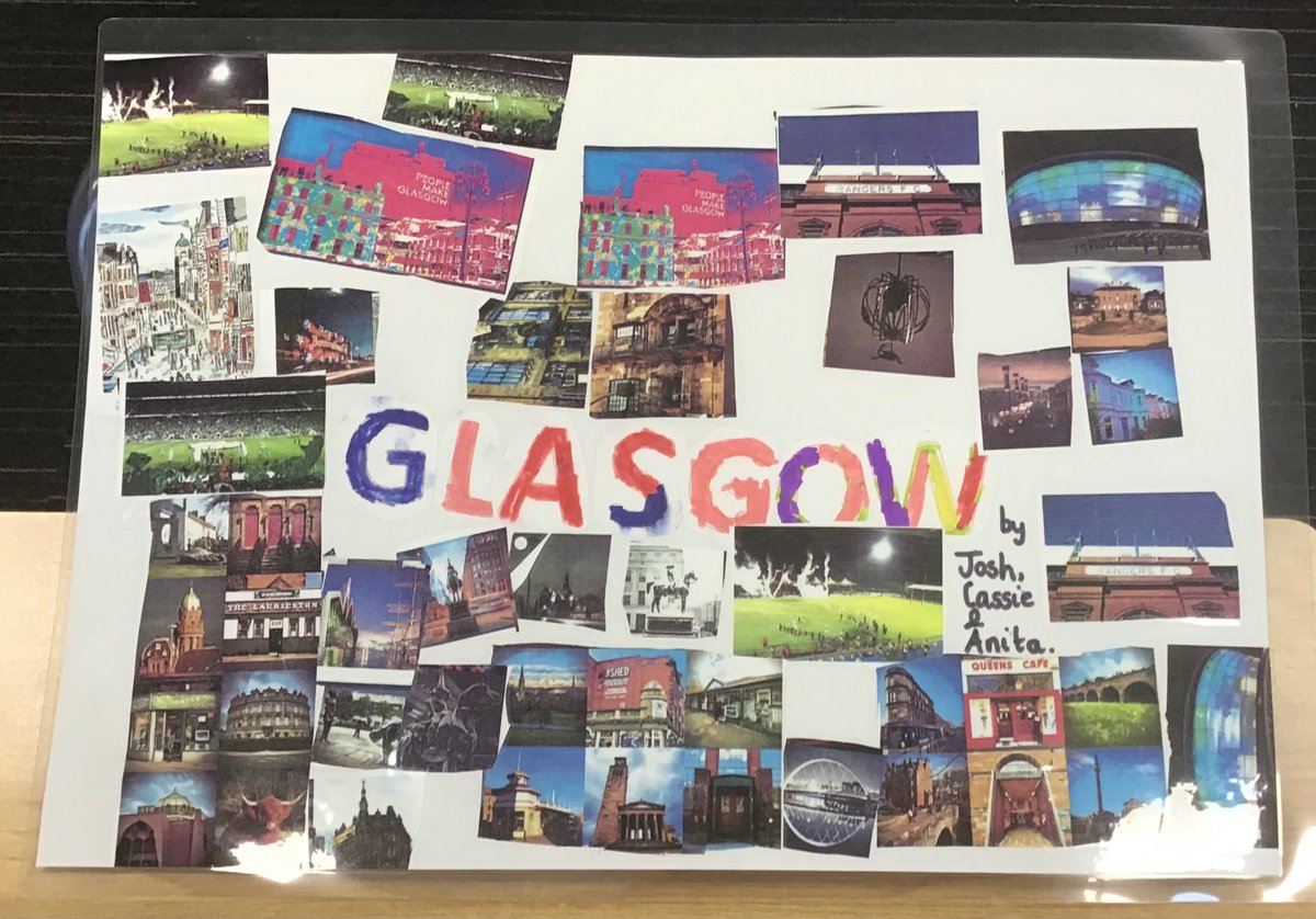 Some of p3b’s Glasgow posters are going all the way to Cannes! @ClydePrimary @LfeeEurope @GlasgowIntEd