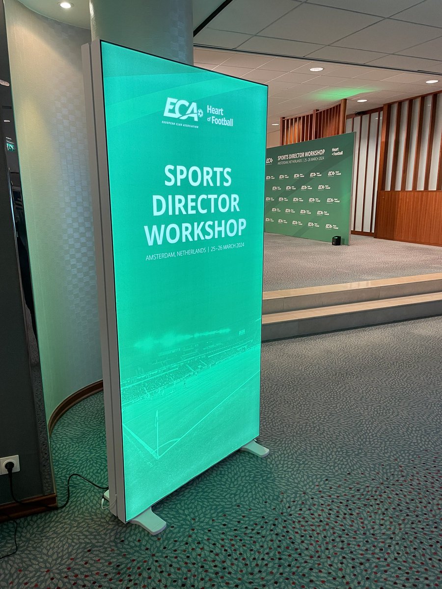One of the best bits of my job is getting to evangelise about the use of data in sport, and hopefully shifting some perspectives about analytics in the process. Thanks to @ECAEurope for the opportunity today at their inaugural Sports Director Workshop