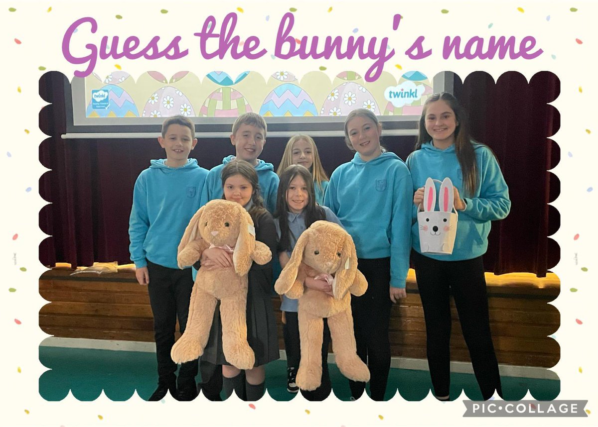 A huge well done to our winners of ‘Guess the Bunny’s Name’ competition. Enjoy cuddling in to your marvellous bunny.