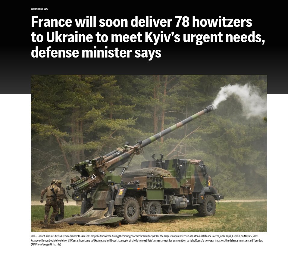 Defense Minister Sébastien Lecornu announced plans to deliver 78 Caesar howitzers and increase the supply of shells to meet Kyiv's urgent ammunition needs. This agreement, involving France, Ukraine, and Denmark, will enable swift delivery of the much-needed artillery. Moreover,…