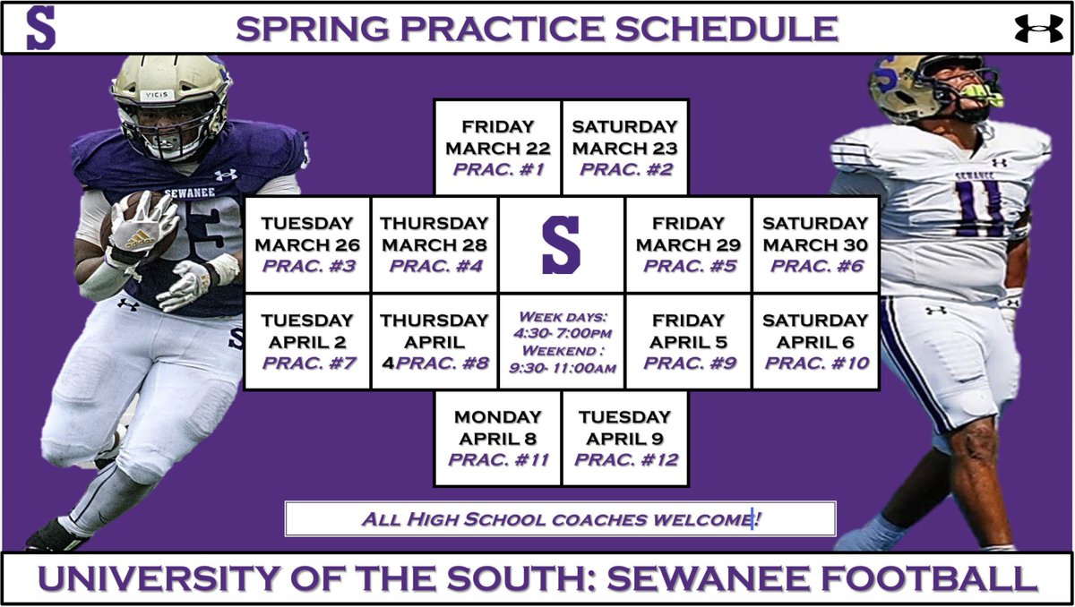 Spring is in the air and so is football! Let’s go!!! #poundtherock 🪨🔨