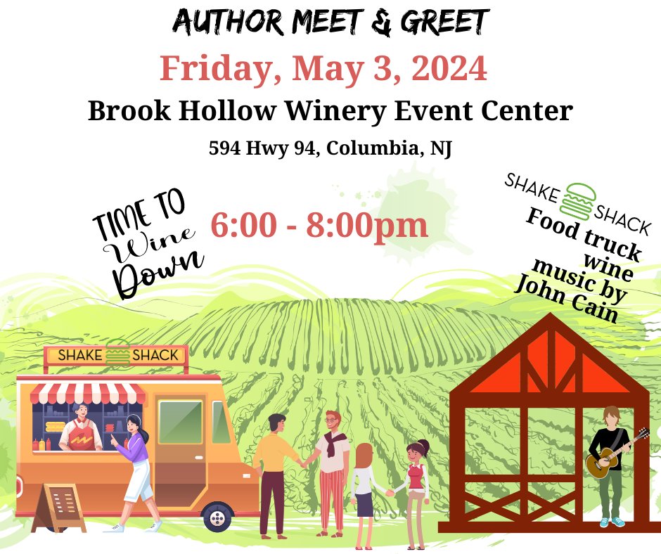 The largest book signing event of its kind in New Jersey! Two days of book-lover goodness! Over 60 local authors representing a wide range of genres will be on hand for this unique event. See you there>> adayofwineromanceandmore.com #morriscountynj #NJevents #authorevents #books