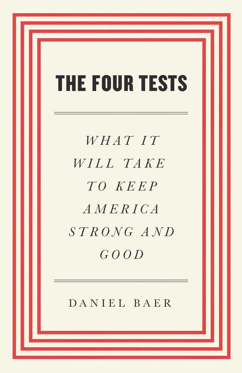 Celebrating @danbbaer’s book, “The Four Tests: What It Will Take to Keep America Strong and Good”, with my co-hosts @ChelseaClinton and @ForeignAffairs Editor, @dankurtzphelan!