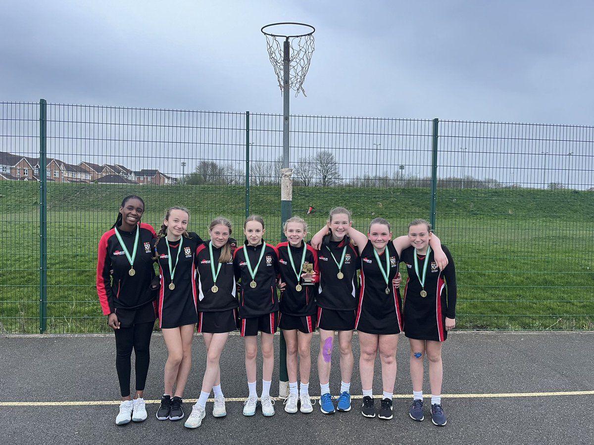 NHSSport's tweet image. U13 County Netball Champions! 🏆
High School history made!🌟🏐
