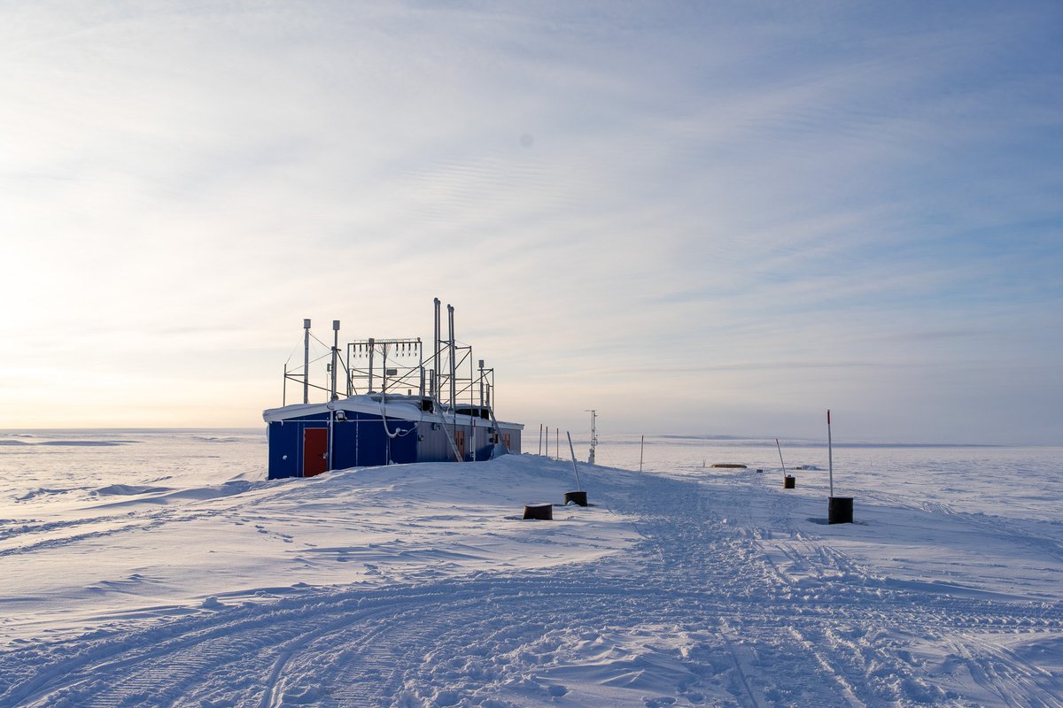 @CleanCloud_HE #Arctic spring campaign to study #aerosol #cloud interactions has kicked-off 🚀 at #Villum Research Station at around -35 degrees ❄️ @DepEnvs @cstacc @EPFL_en @epflENAC @TROPOS_eu