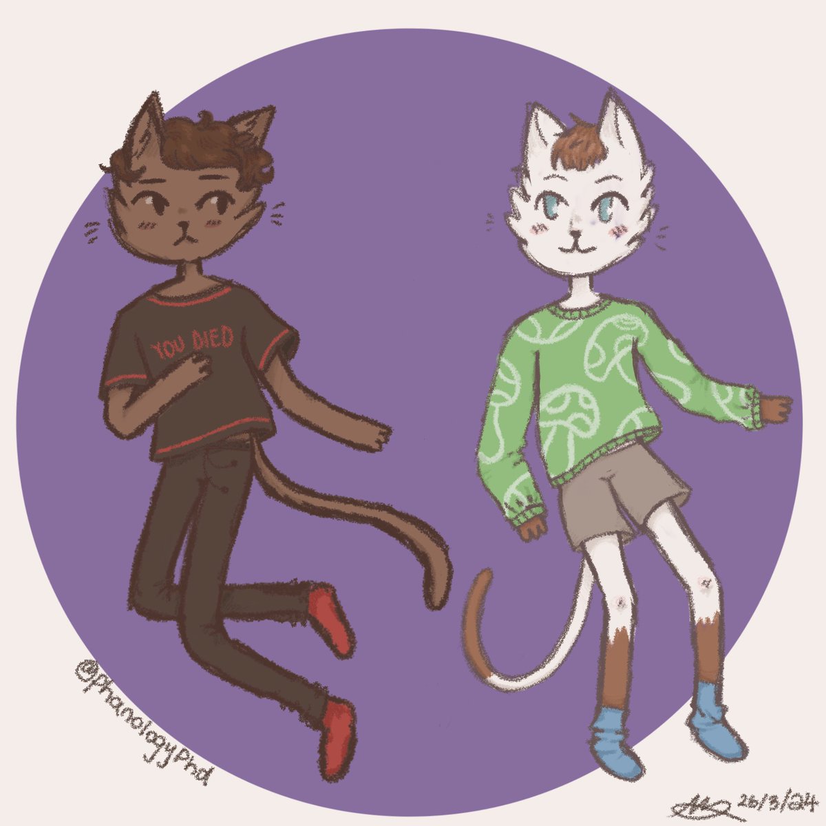 aphroditespjm's tweet image. Legalize Boycats? #phanart 

little drawing i did during class hope u all enjoy!!!