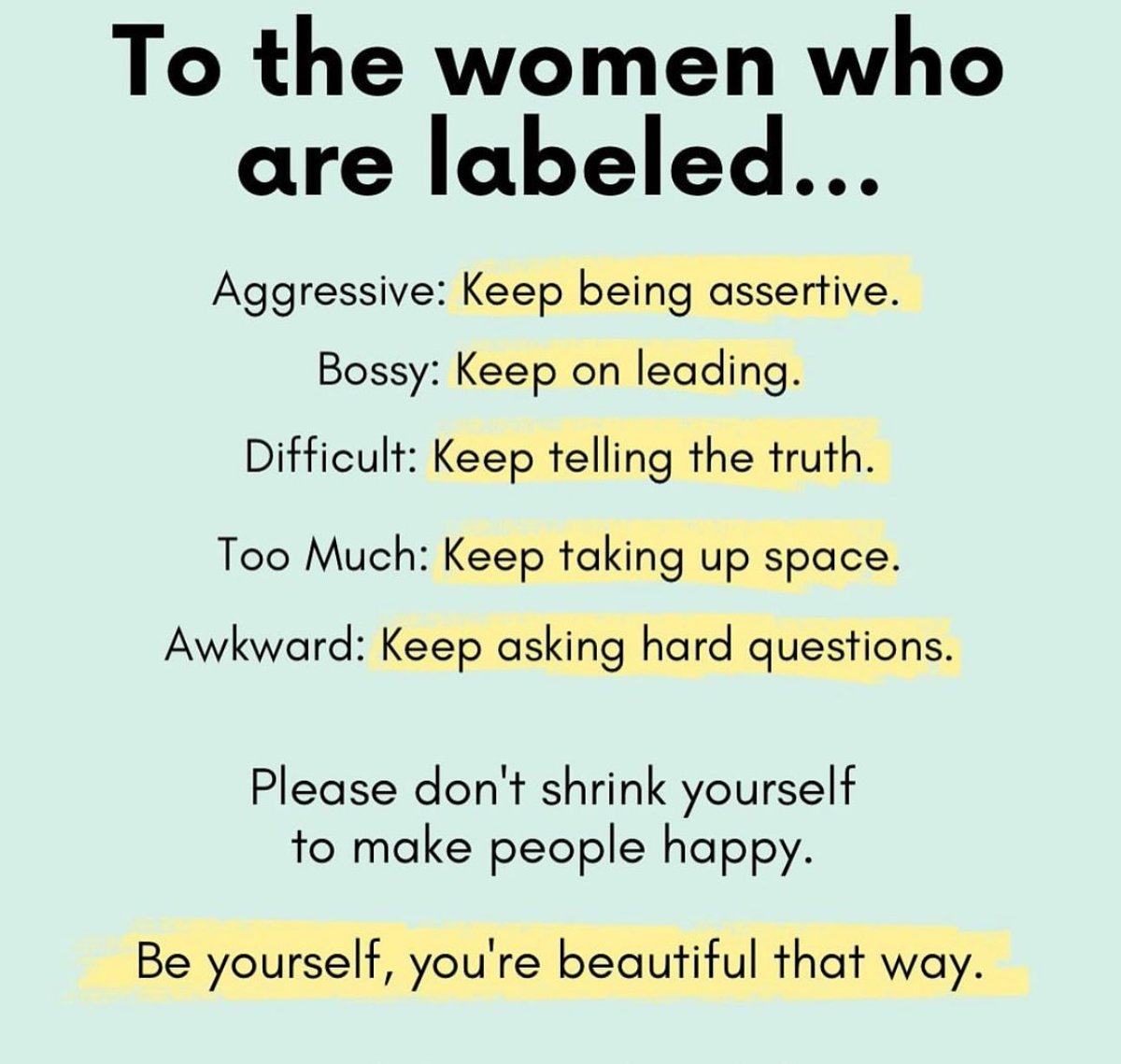 ⁦@FollowCSA⁩ ⁦@NYCSchools⁩ This is for you, sisters :) keep on shining and do not let anyone or anything dim your light. You know your worth - keep speaking up. Keep advocating for yourselves & for all of us - equity is equity. Justice is justice. #inspireinclusion