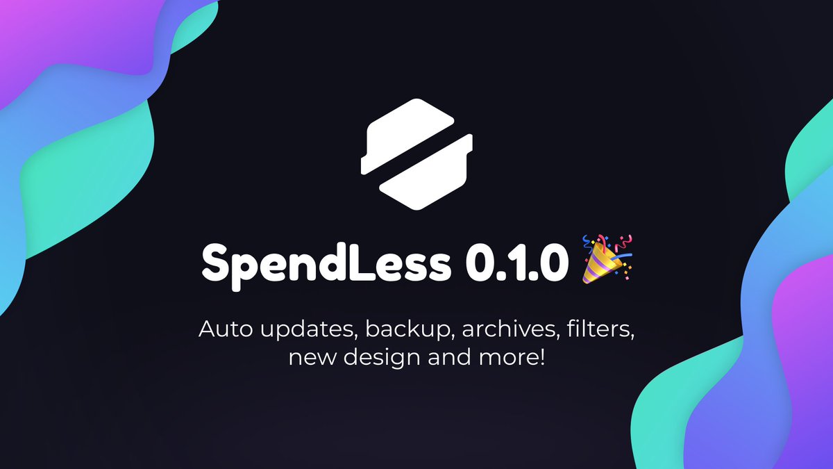 SpendLessDaw's tweet photo. ✨ SpendLess 0.1.0 is out!✨

New domain, new logo, auto update, backup, archives, new design and more!
This is the second biggest update to SpendLess!

Download and info 🗿
https://t.co/bXX45j3raO

#flstudio #musicproduction #BeatMaker #DAW #music https://t.co/hyl3AYWJ8A