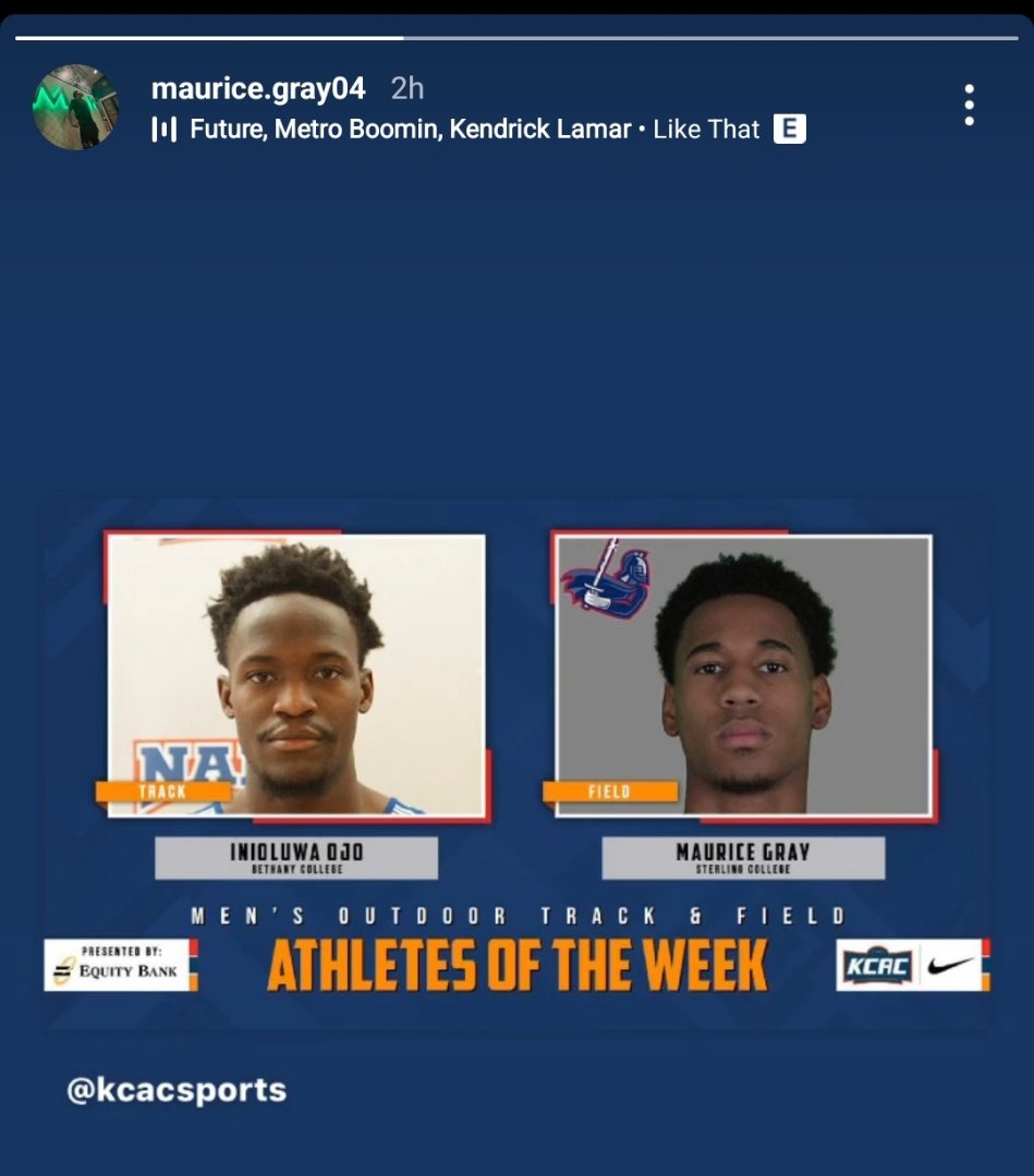 Great things still in the works...
Student of the Week!!!!