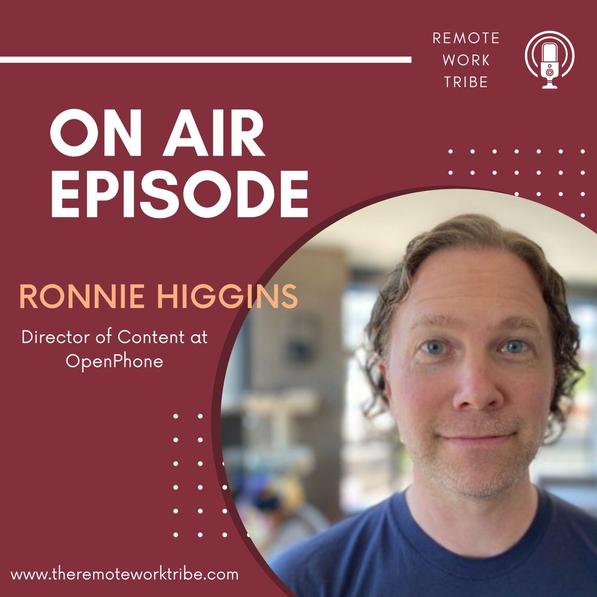 RemoteWorkTribe (@remoteworktribe) on Twitter photo ποΈ New on the Remote Work Tribe podcast: We chat with <a href="/ronniehiggins/">Λ` Ronnie Higgins ΛΛ</a>, Director of Content at OpenPhone & voice behind Marketing Under the Influence! Dive into the future of #ContentMarketing, AI's impact, research tips, & managing remote teams. A must-listen for marketers! ππ‘ ποΈ New on the Remote Work Tribe podcast: We chat with <a href="/ronniehiggins/">Λ` Ronnie Higgins ΛΛ</a>, Director of Content at OpenPhone & voice behind Marketing Under the Influence! Dive into the future of #ContentMarketing, AI's impact, research tips, & managing remote teams. A must-listen for marketers! ππ‘