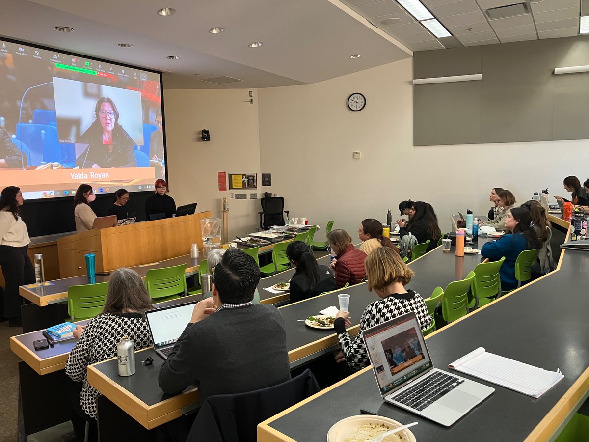 Today @usflaw students deliver a sobering Primer on #GenderApartheid in Afghanistan w/ our partner @YaldaRoyan. Thanks student orgs WLA + MENALSA for co-sponsoring. Re-tweet to build the movement to #EndGenderApartheid Follow @YaldaRoyan @Metra_Mehran @ZubaidaAKBR