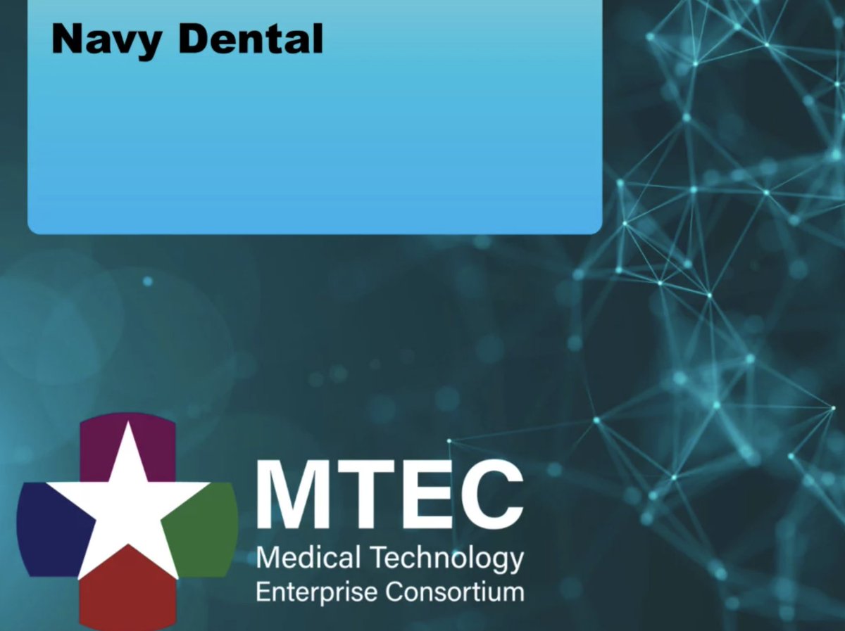 New Opportunity with our partner @MTEC_SC in the #detection, #prevention, and treatment of #dental diseases, oral infections, maxillofacial injuries, and orofacial pain to improve care for and outcomes of wounded warfighters. Learn more ➡️ bit.ly/4a3VbgW