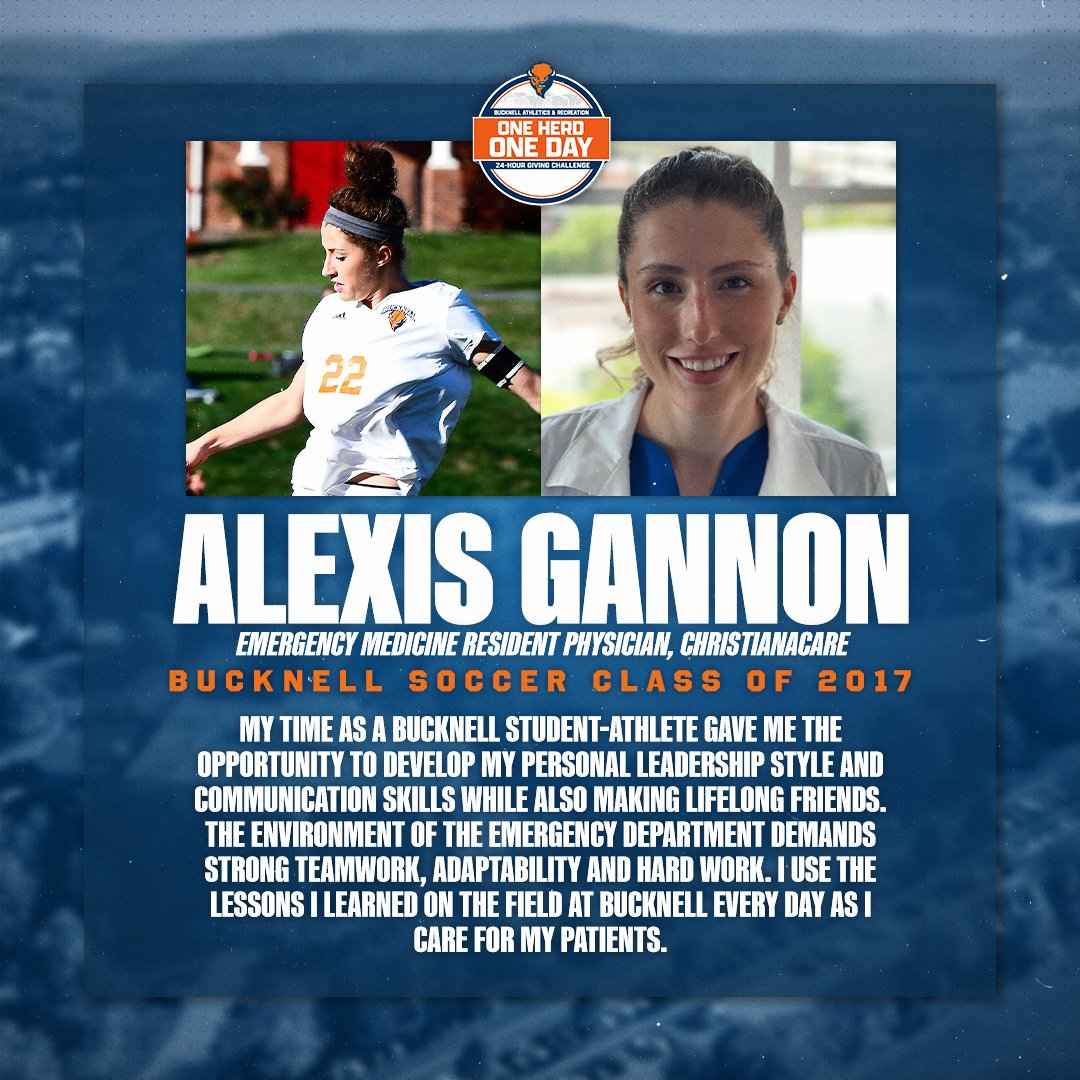 Shaped by the lessons learned as a #Bucknell student-athlete, Alexis Gannon is doing big things in her next chapter - and will forever carry those lessons with her. #OneHerdOneDay