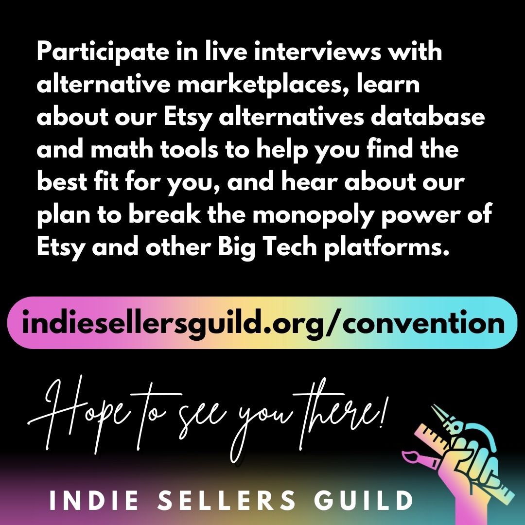 Our convention page has been updated with info on all of the panels! buff.ly/3TaqxLE #ISGconvention #supportsmall #supportindie #creativebusiness #indiesellersguild #etsysellerunion