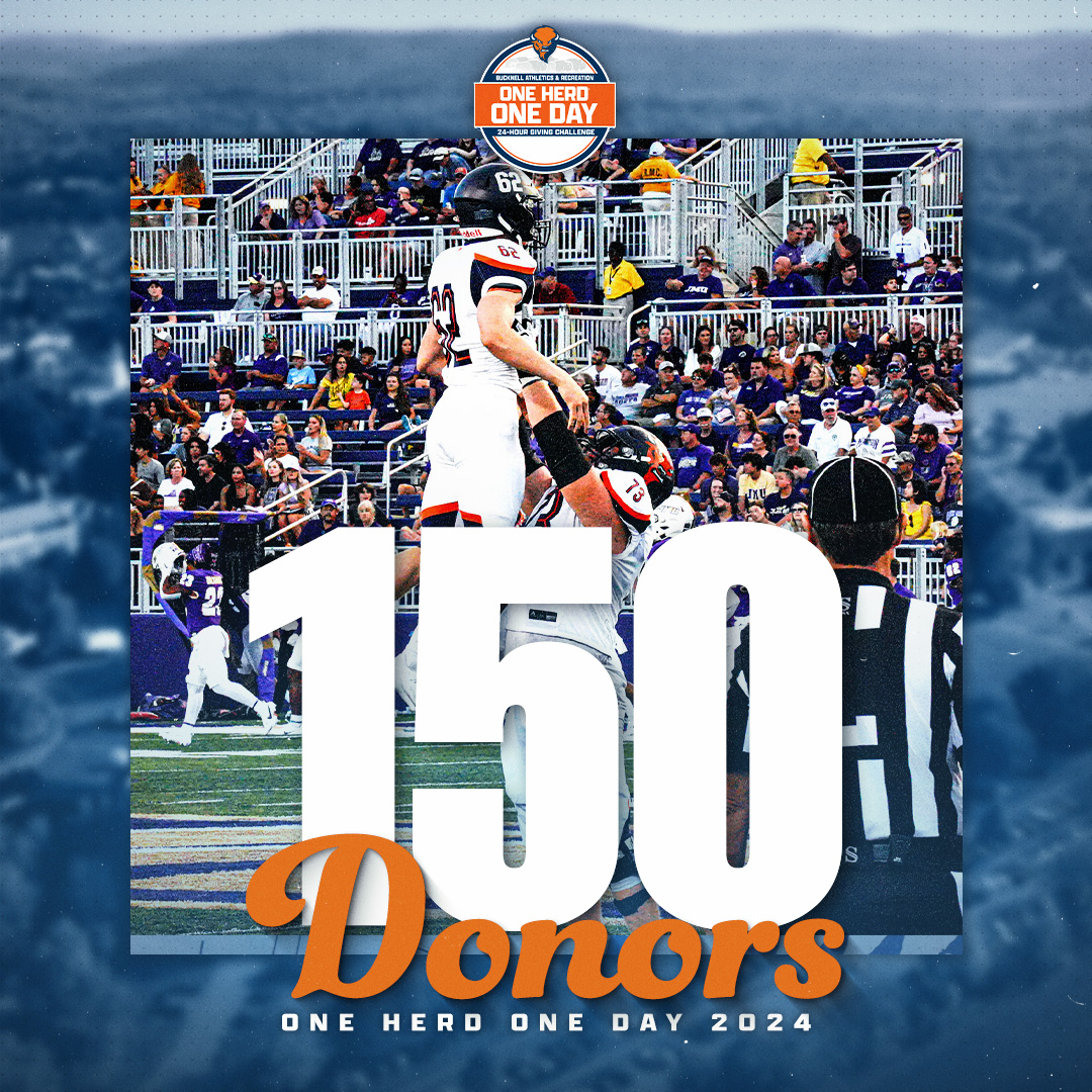 150 donors with 18 hours to go. Plenty of time to make your gift to Bison Football! #OneHerdOneDay givecampus.com/wfuu97